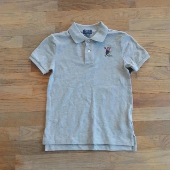 Boy’s Polo Ralph Lauren Polo Bear Rugby Shirt Youth Size 7 Small - Picture 1 of 5